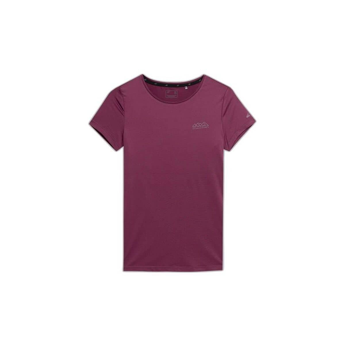Camiseta de Manga Corta 4F Fnk F194 Púrpura
