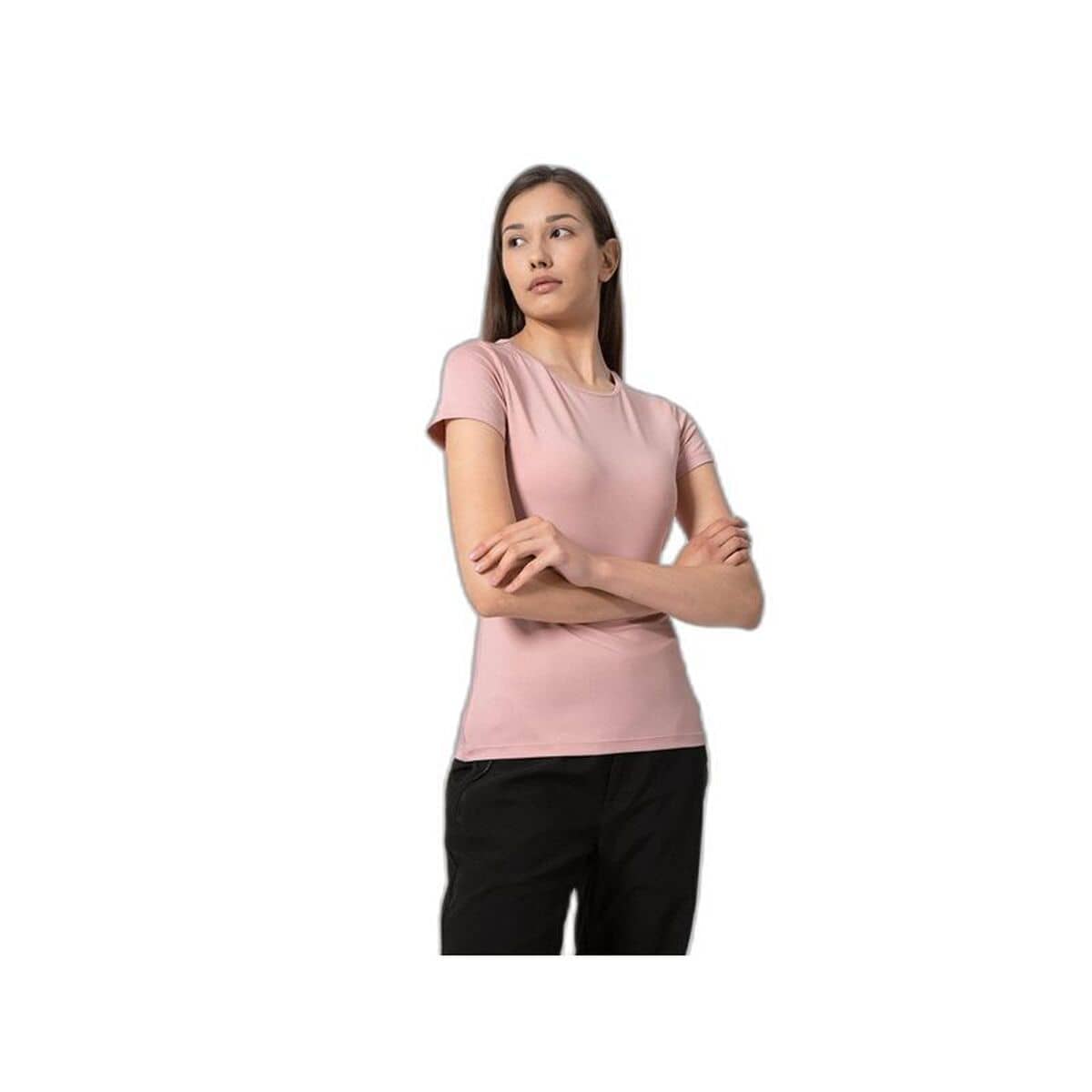 Camiseta de Manga Corta 4F Fnk F194 Rosa
