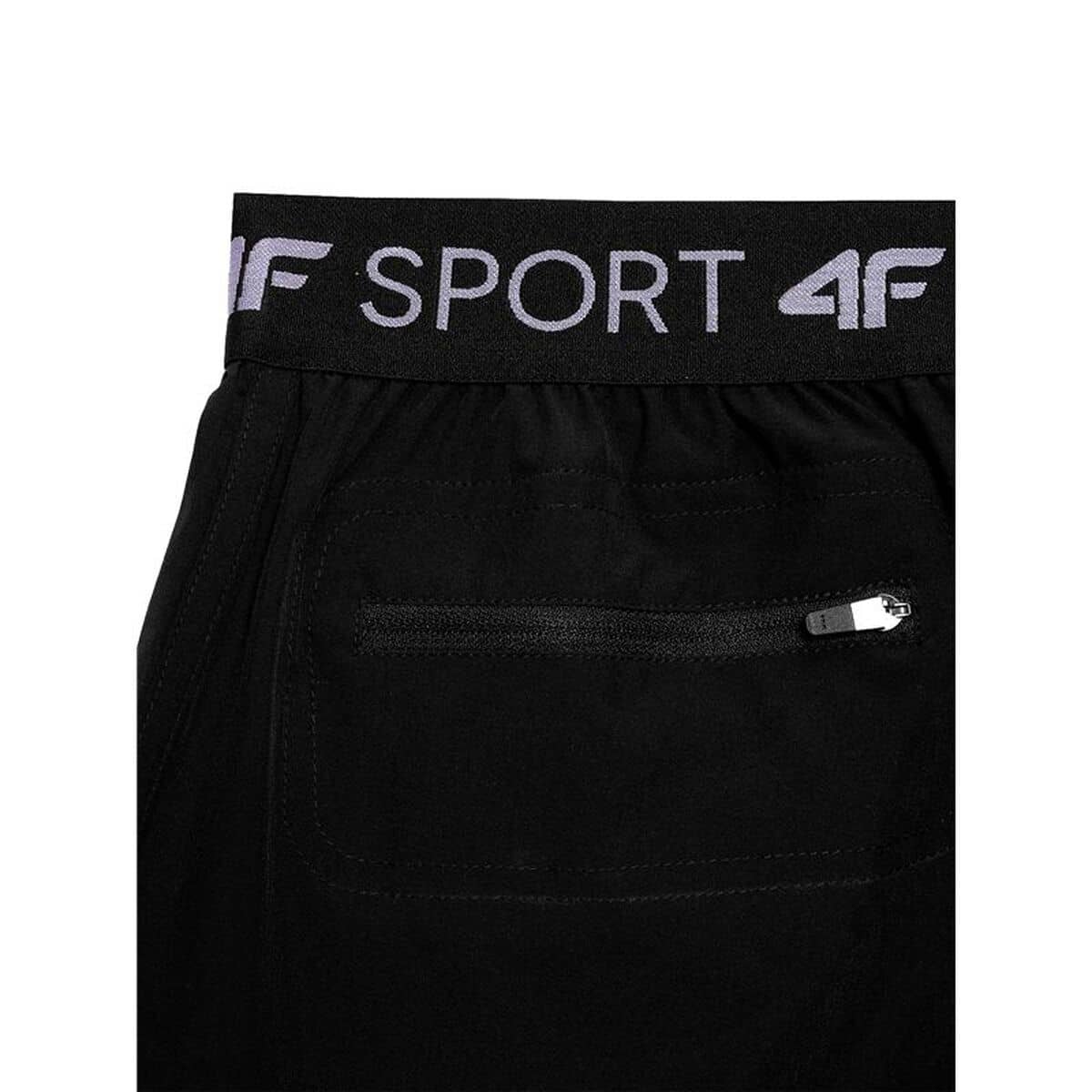Pantalones Cortos Deportivos para Mujer 4F 4F Quick-Drying Negro