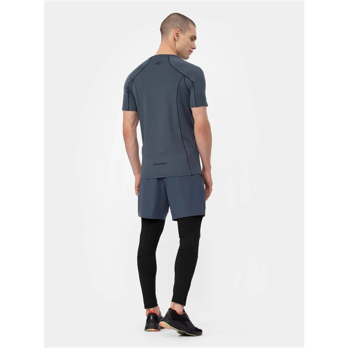 Mallas Deportivas de Hombre 4F Functional SKMF010 Gris oscuro