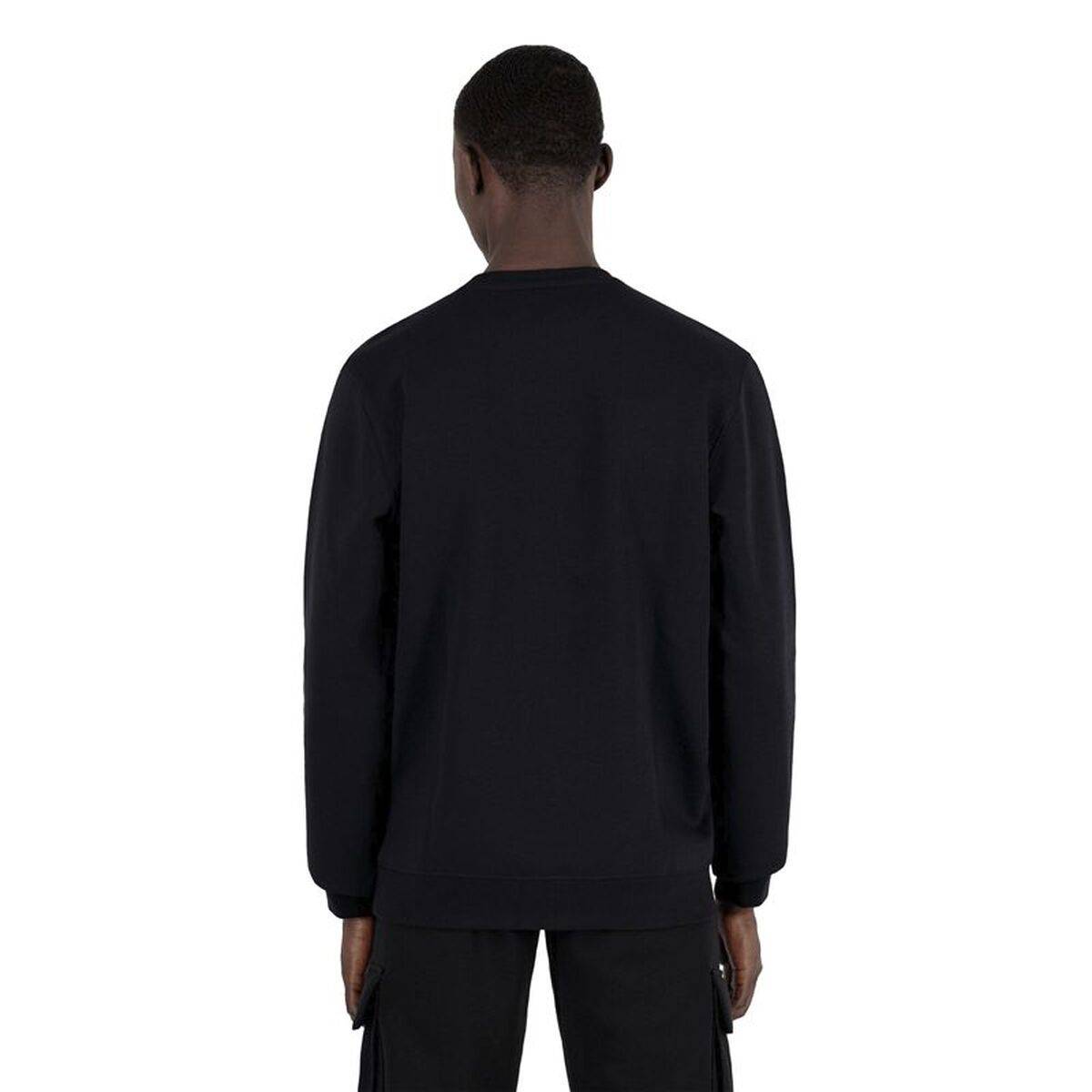 Sudadera sin Capucha Hombre Champion Authentic Athletic M Negro