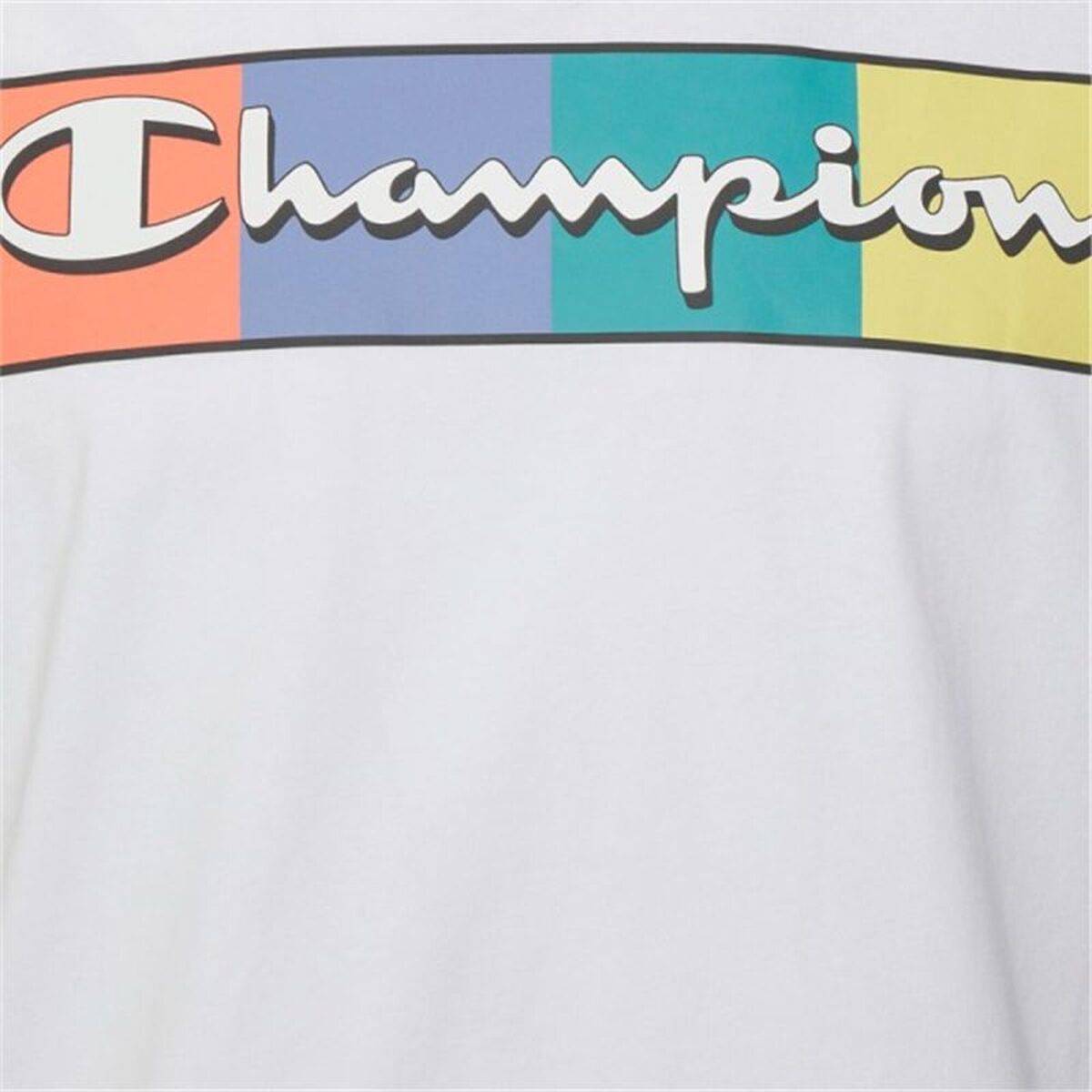 Camiseta de Manga Corta Hombre Champion Blanco