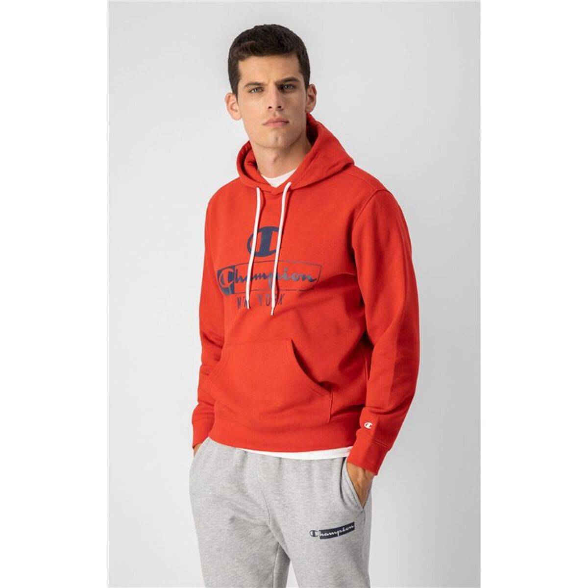 Sudadera con Capucha Hombre Champion 217994-RS053 Rojo