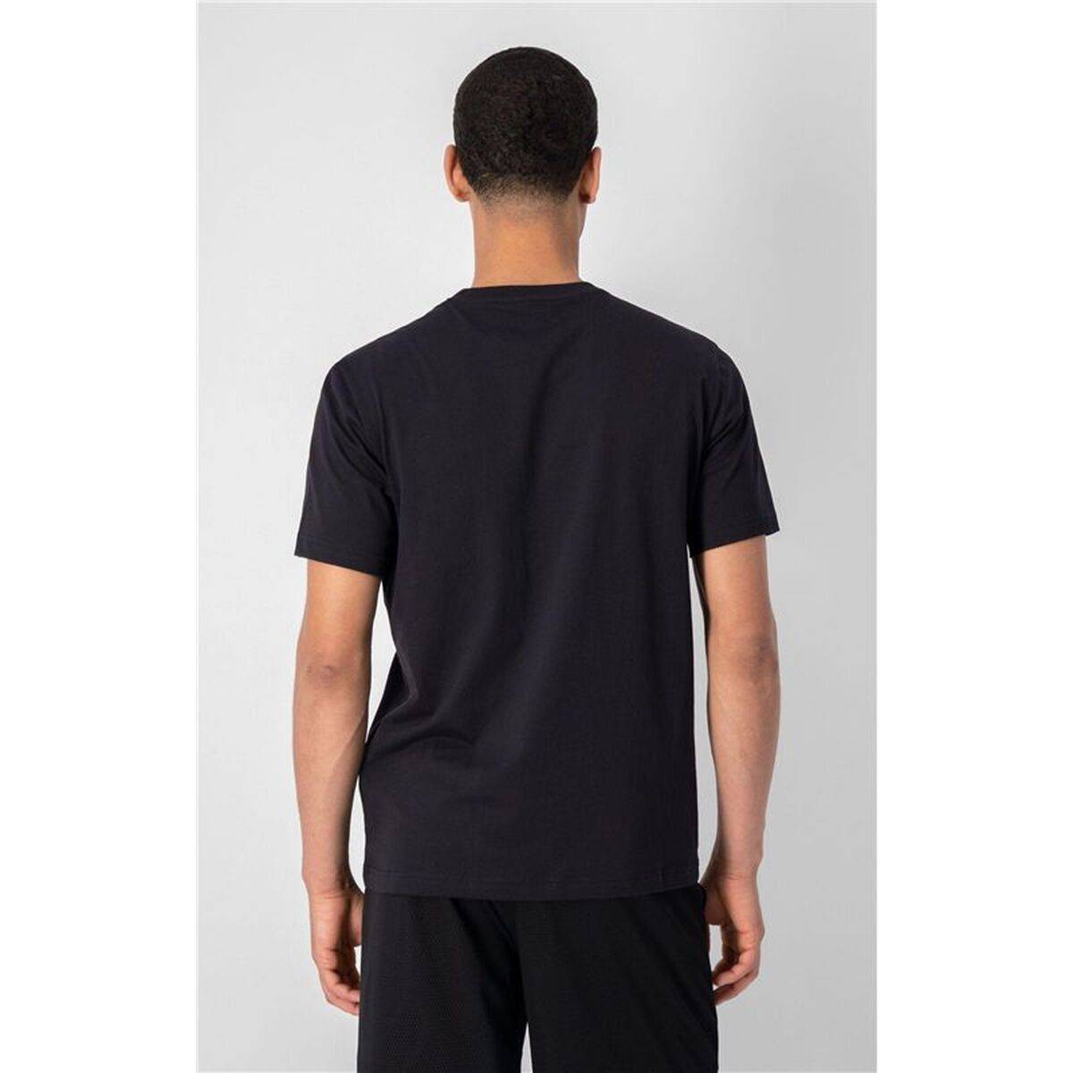 Camiseta de Manga Corta Hombre Champion Negro