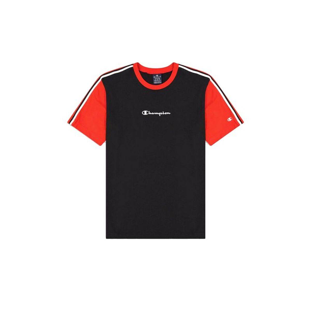 Camiseta de Manga Corta Hombre Champion Negro
