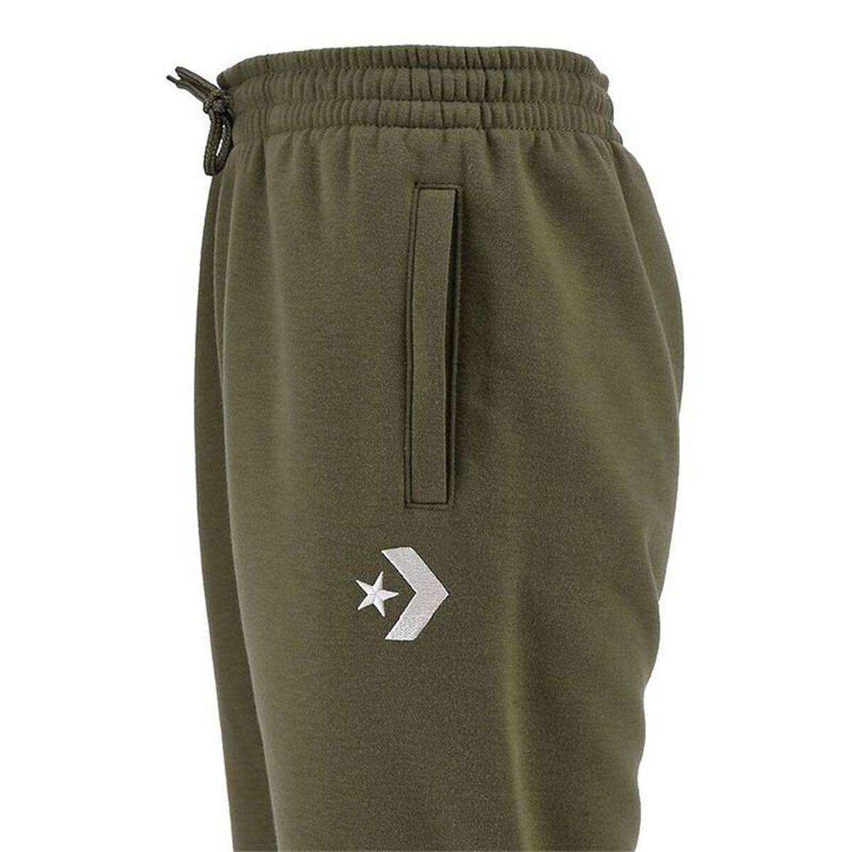 Pantalón Largo Deportivo Converse All Star Chevron Verde