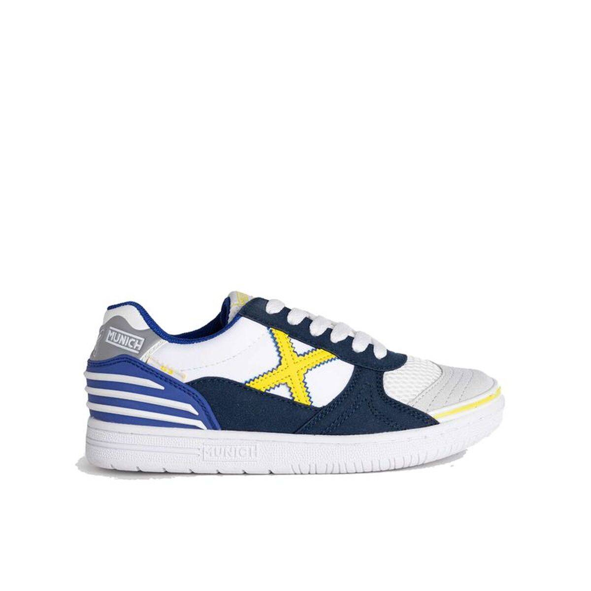 Zapatillas Deportivas Infantiles Munich G-3 Patch 347 Blanco