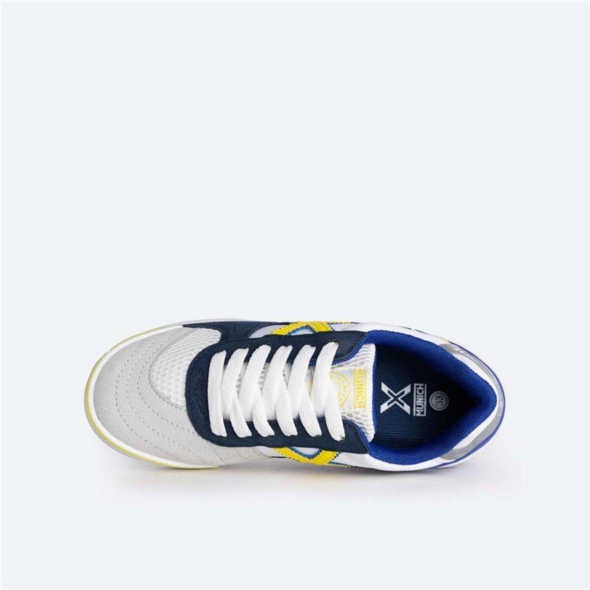 Zapatillas Deportivas Infantiles Munich G-3 Patch 347 Blanco