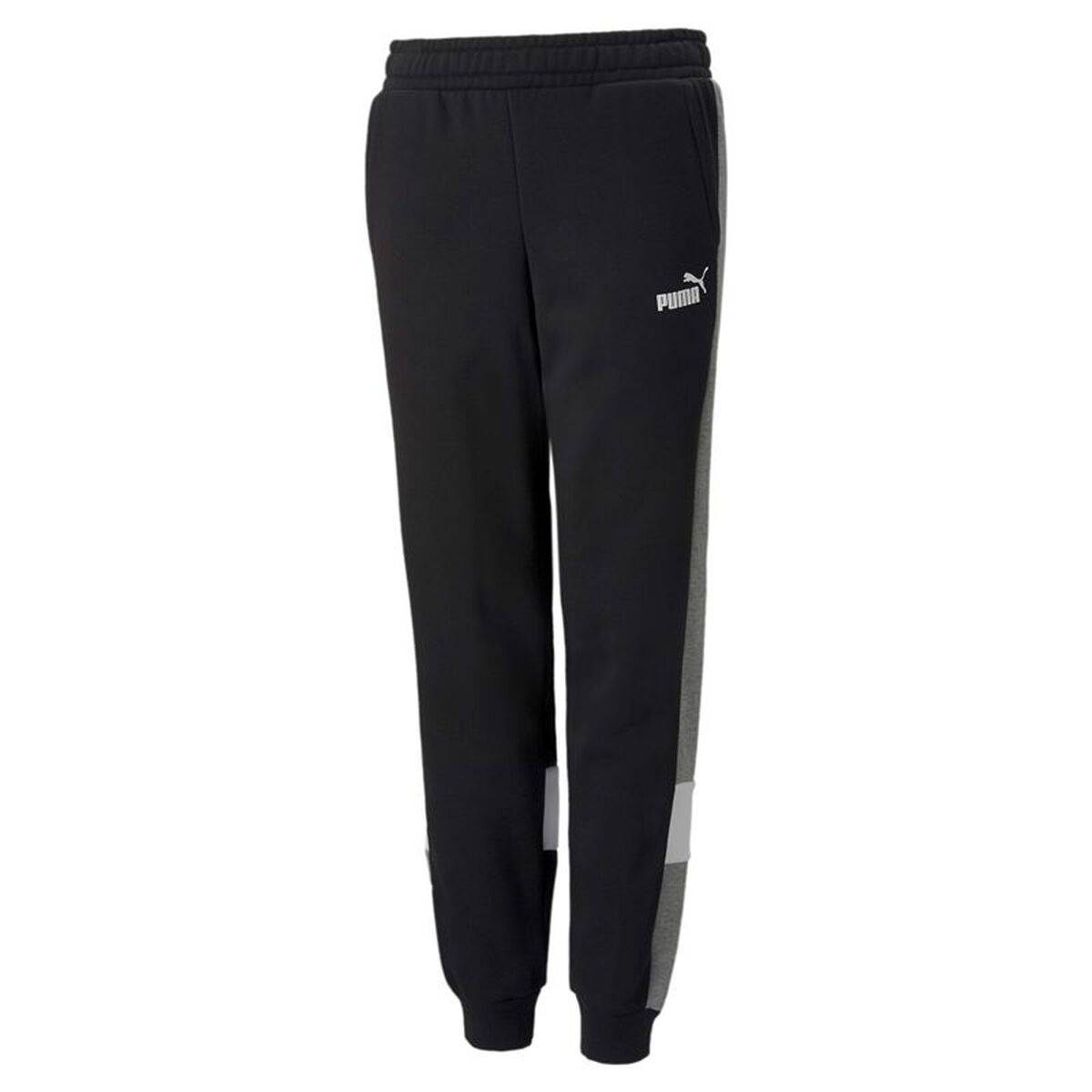 Pantalón Largo Deportivo Puma Ess Block Negro