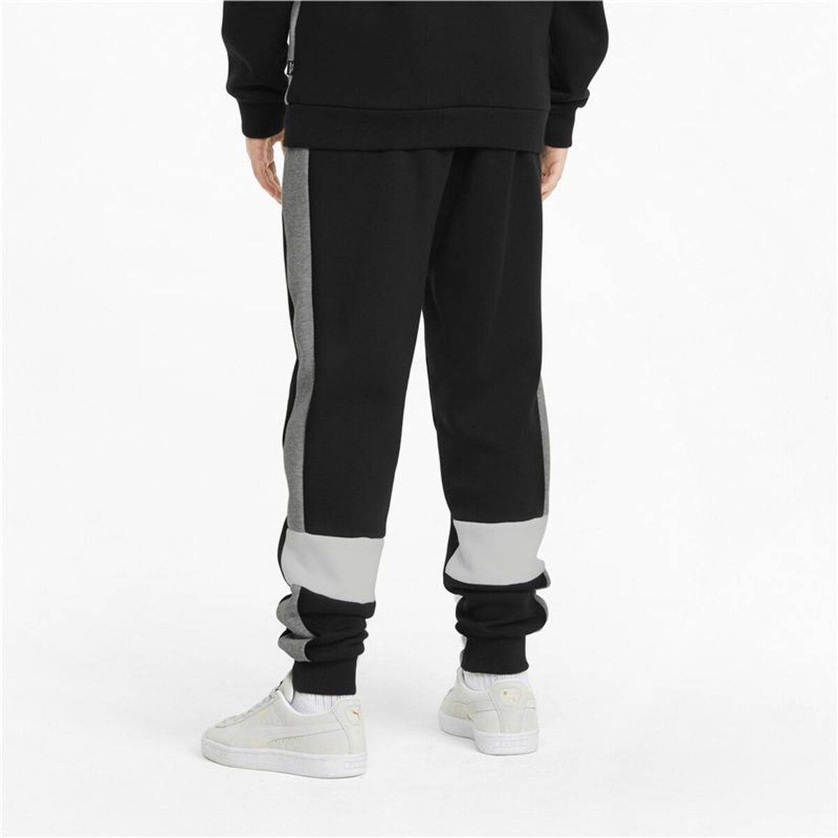 Pantalón Largo Deportivo Puma Ess Block Negro