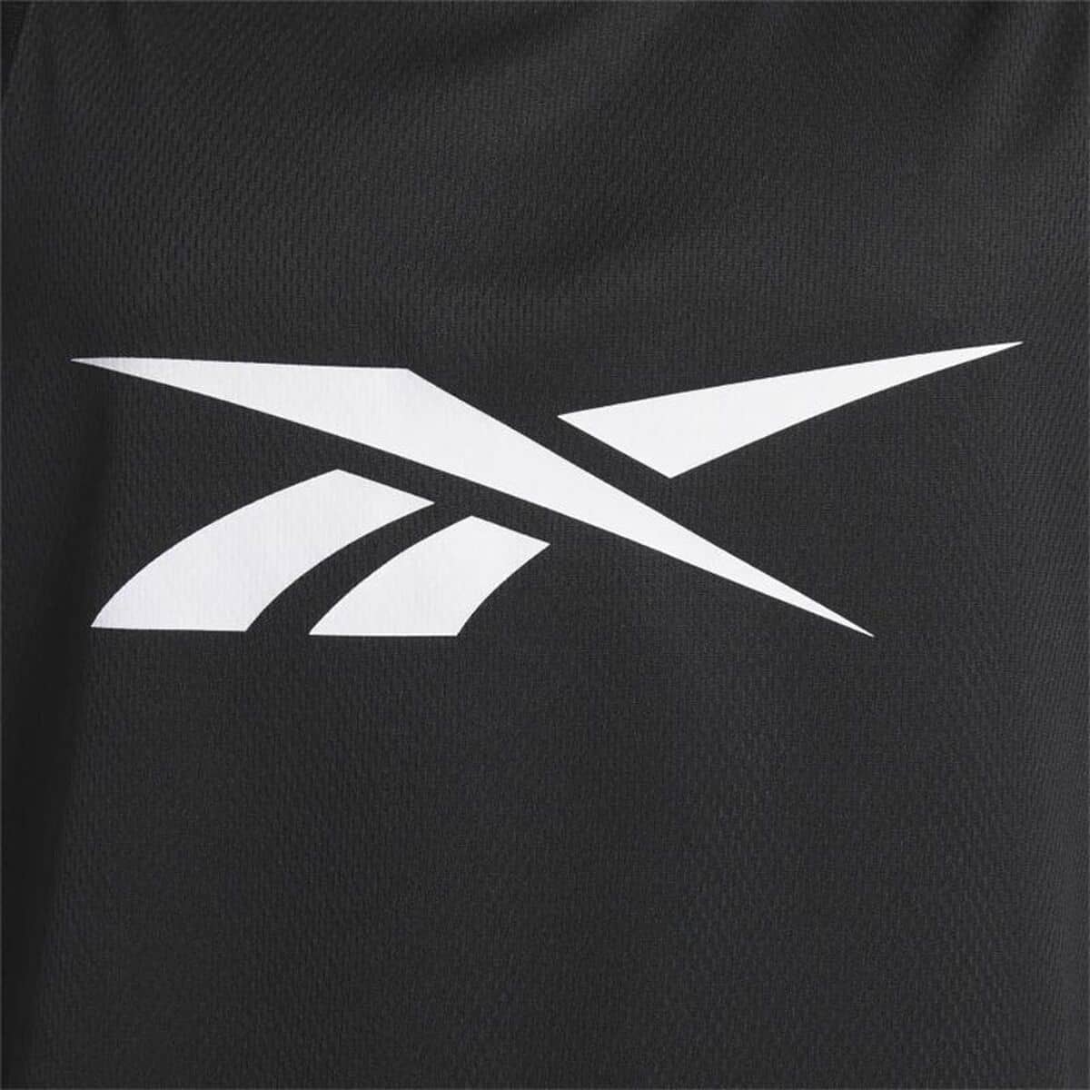 Camiseta de baloncesto Reebok Basketball Mesh Negro