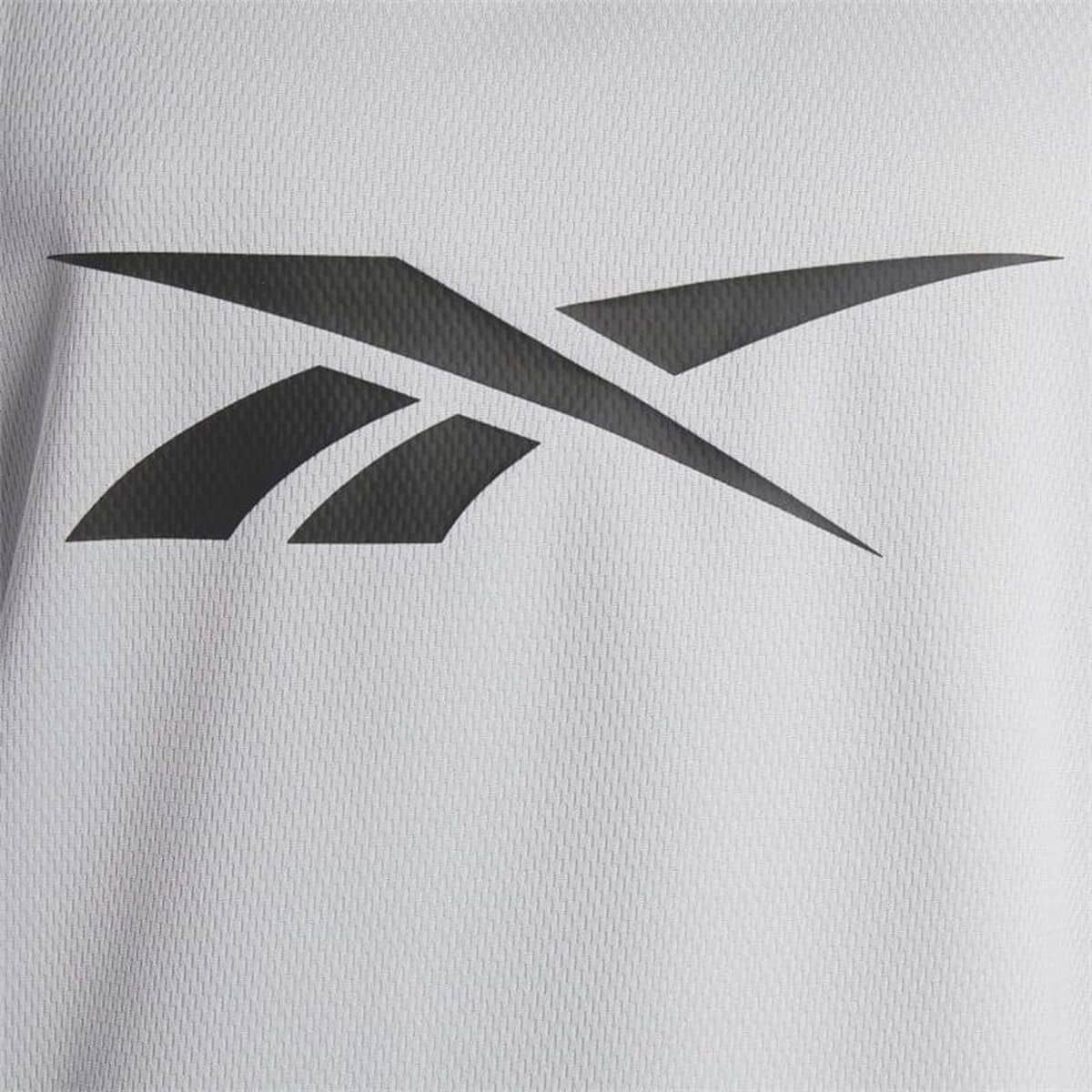 Camiseta de baloncesto Reebok Basketball Mesh Gris claro