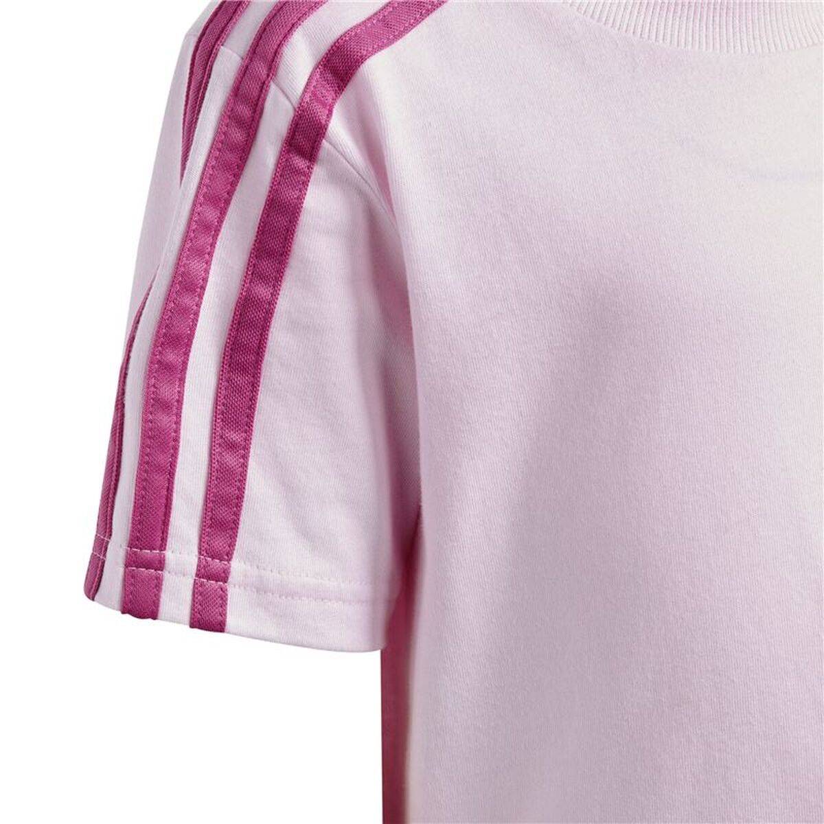 Conjunto Deportivo para Niños Adidas Lk 3S Co T Set Rosa