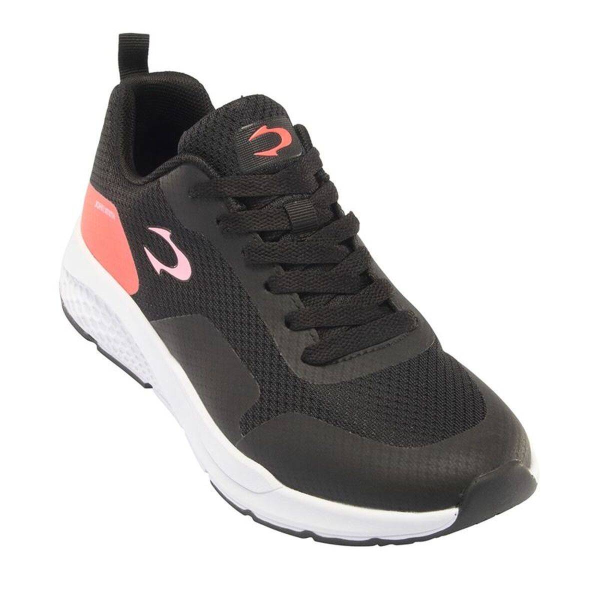 Zapatillas de Running para Adultos John Smith Rayen W Negro