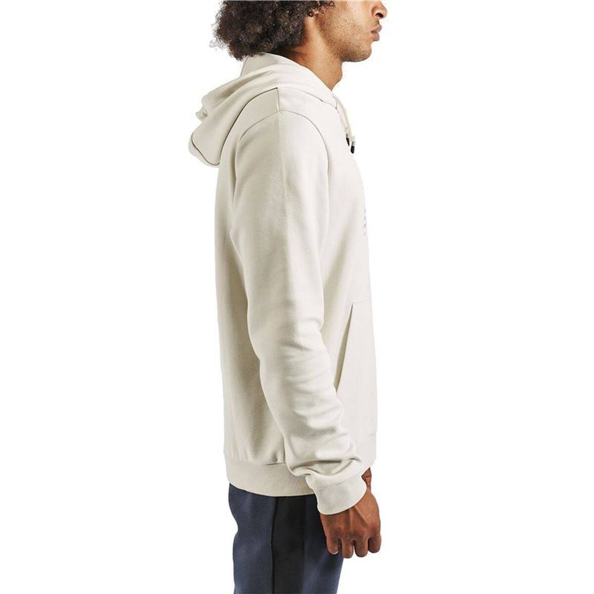 Sudadera con Capucha Hombre Kappa Iodeli M Gris claro