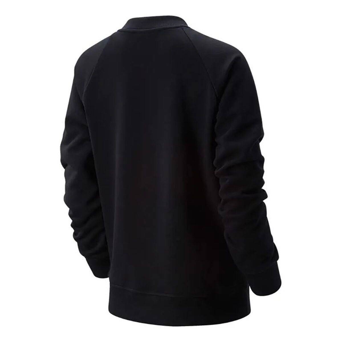 Camiseta de Manga Larga Hombre New Balance Essentials Athletic Club Crew Negro