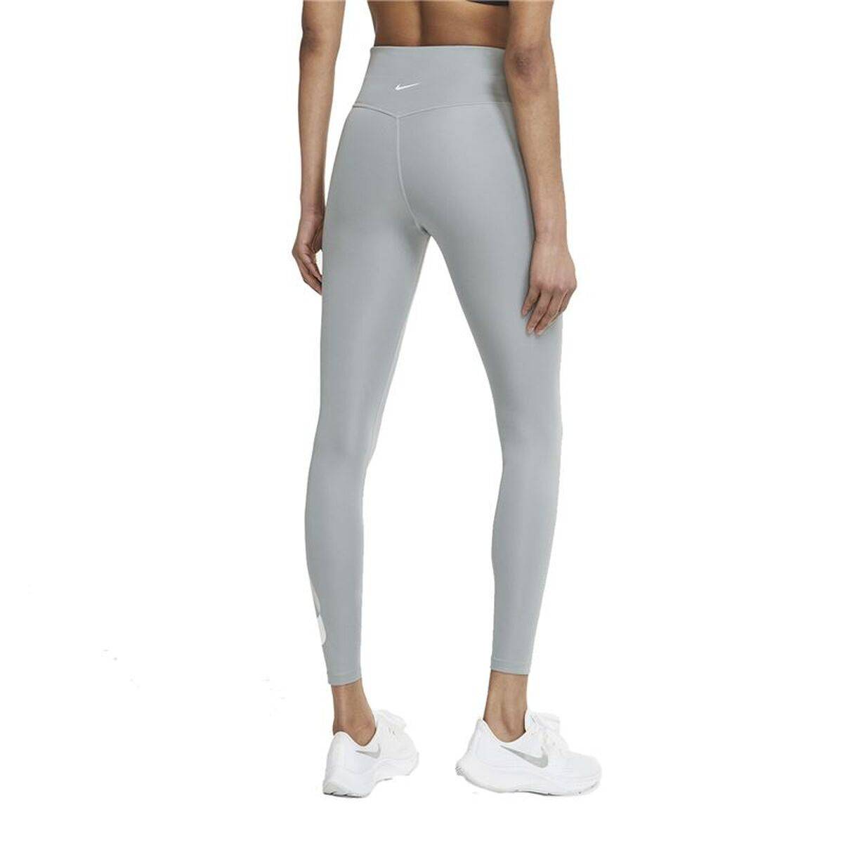 Mallas Deportivas de Mujer Nike Dri-FIT Swoosh Gris