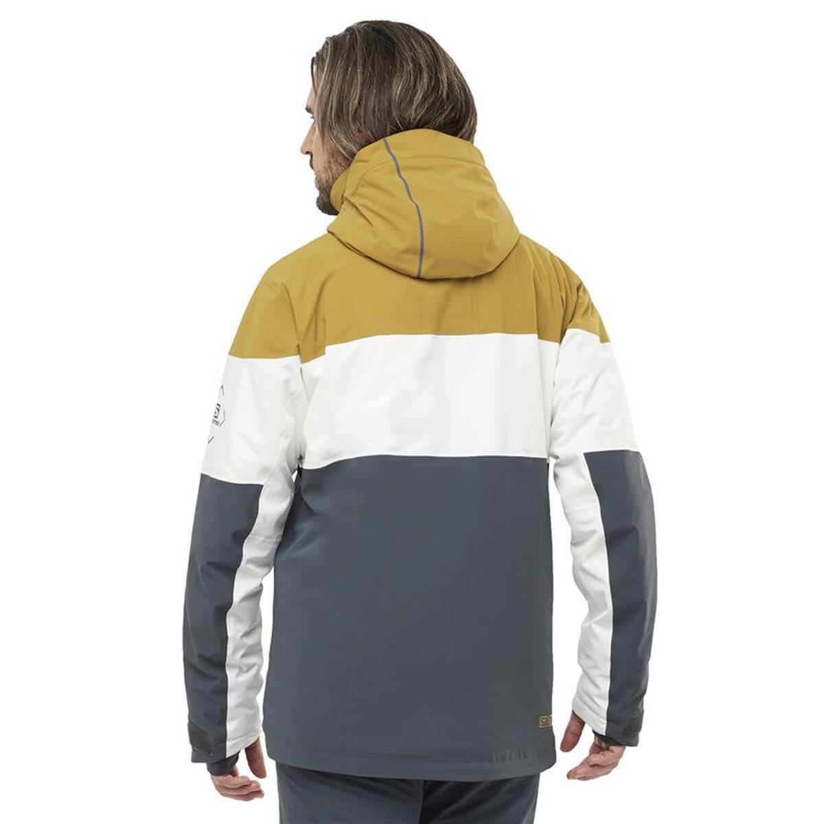 Chaqueta de Esquí Salomon LC1587700 Gris claro Hombre