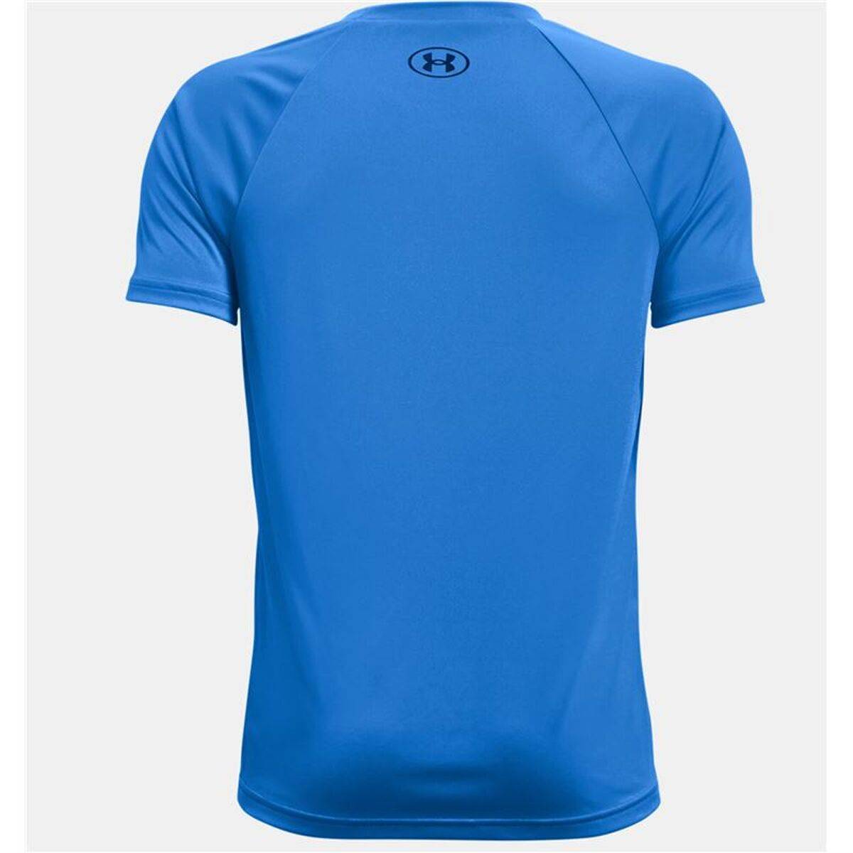 Camiseta de Manga Corta Infantil Under Armour Tech Hybrid Azul