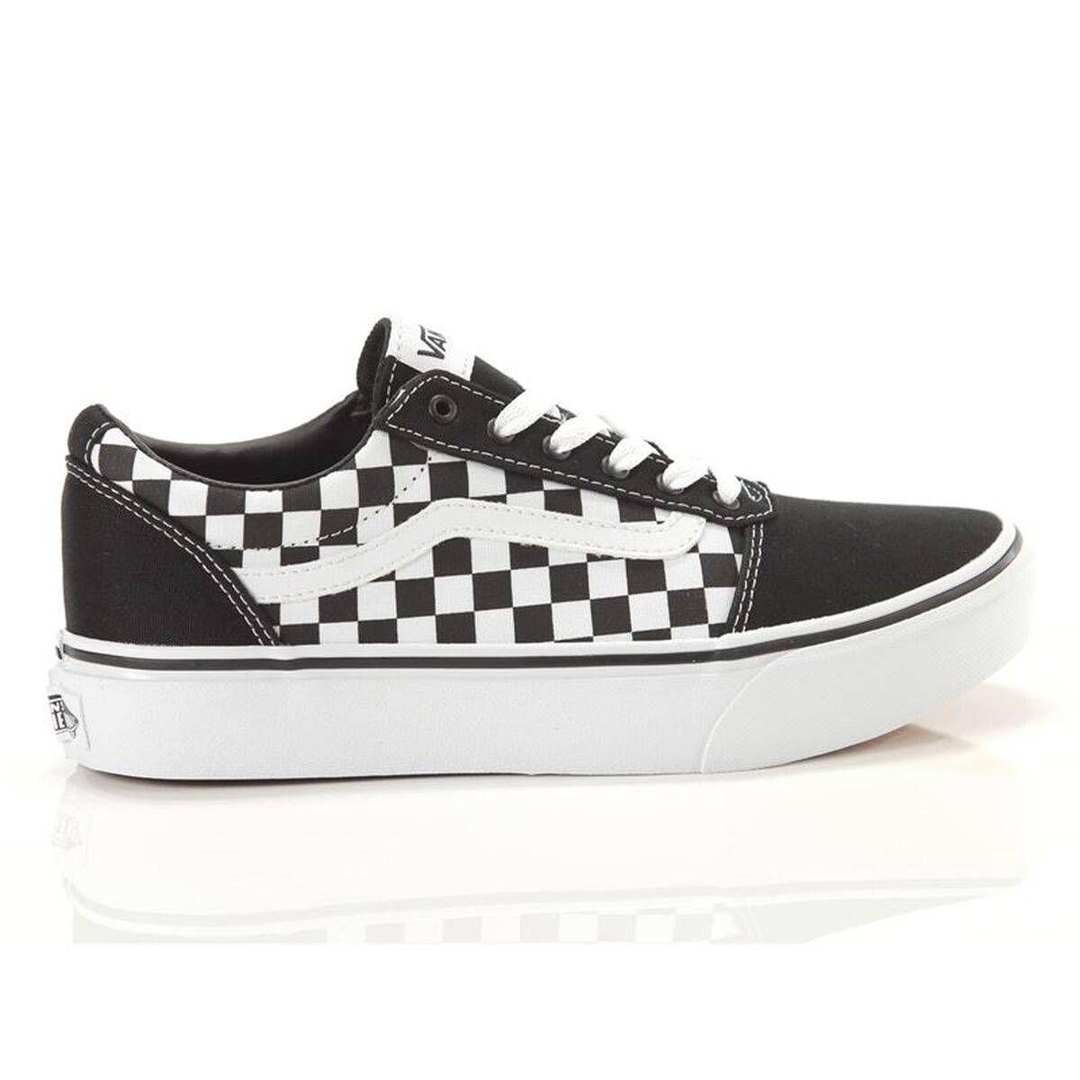 Zapatillas Casual Niño Vans Ward Platform Negro