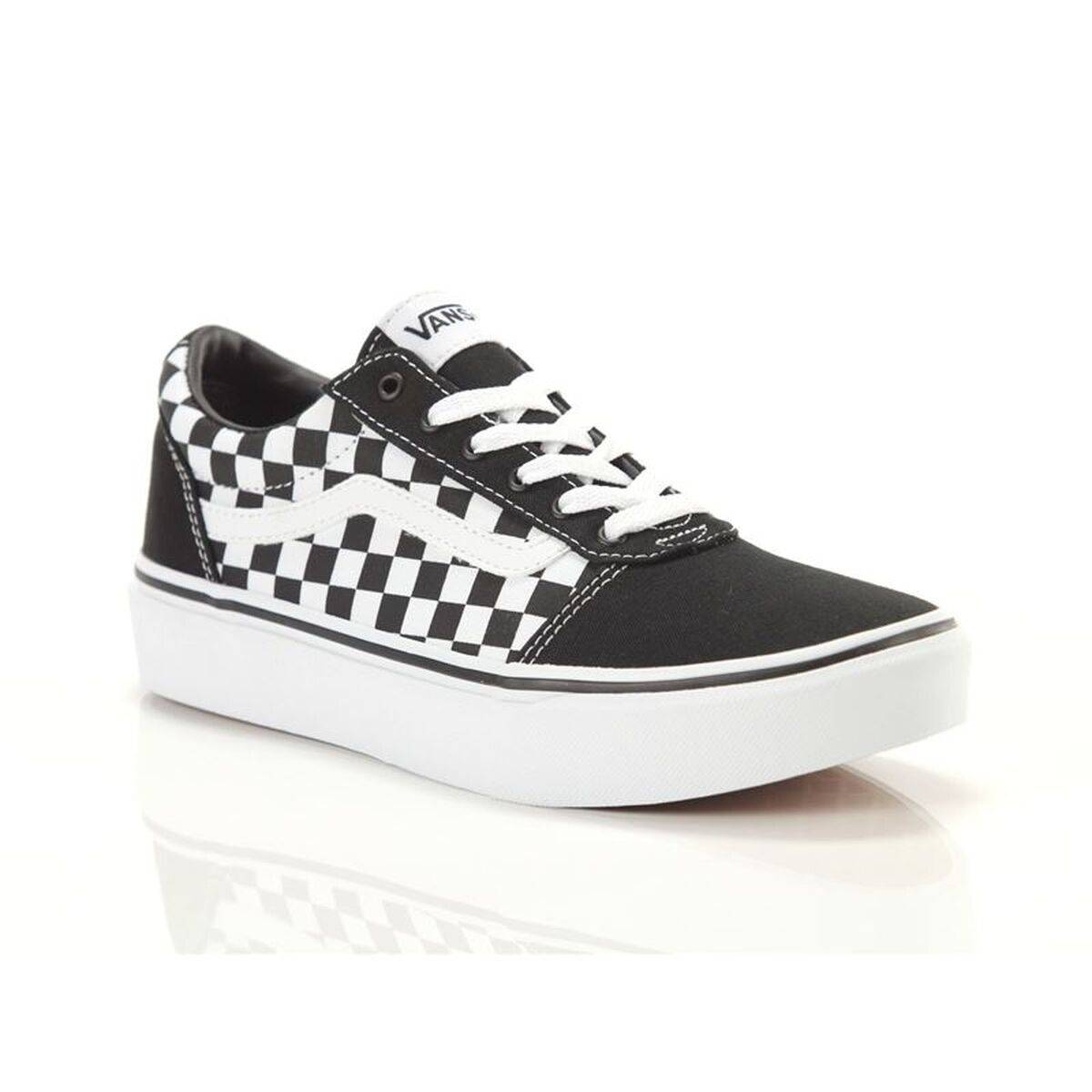 Zapatillas Casual Niño Vans Ward Platform Negro