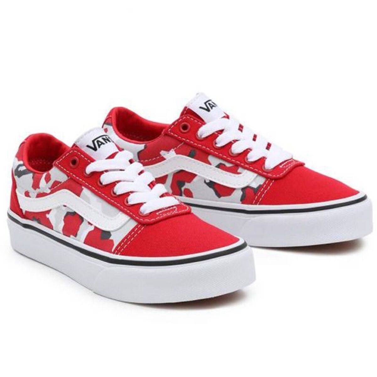 Zapatillas Casual Niño Vans YT Ward Kids Rojo