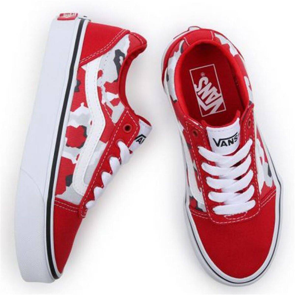 Zapatillas Casual Niño Vans YT Ward Kids Rojo