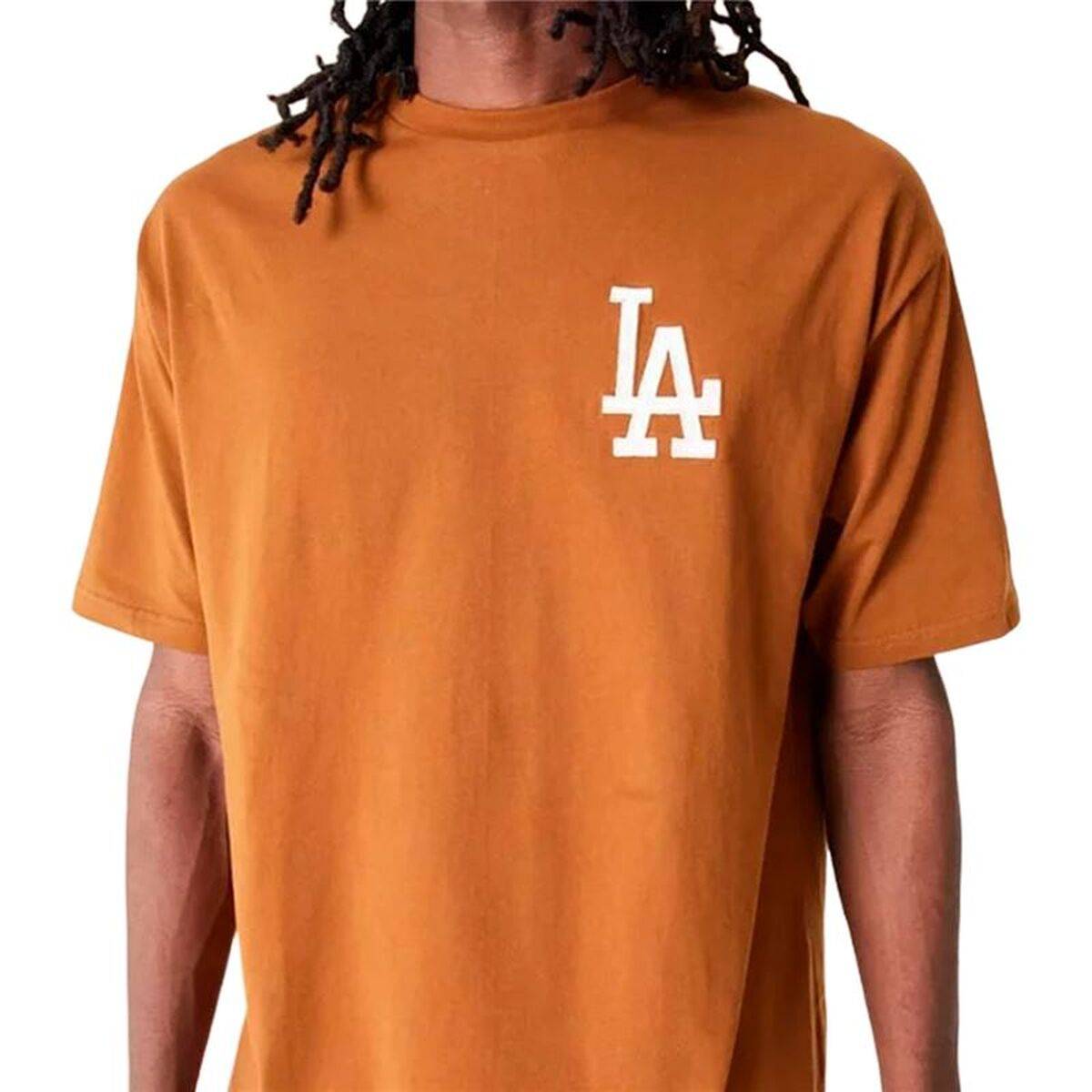 Camiseta de Manga Corta Hombre New Era League Essentials Dorado