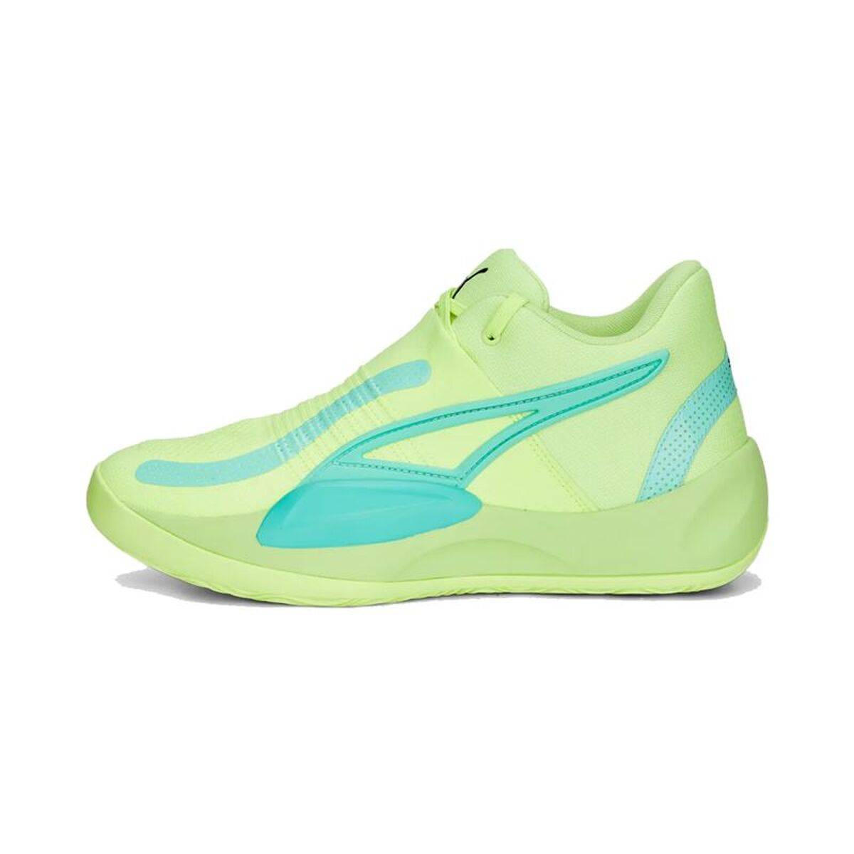 Zapatillas de Baloncesto para Adultos Puma Verde limón