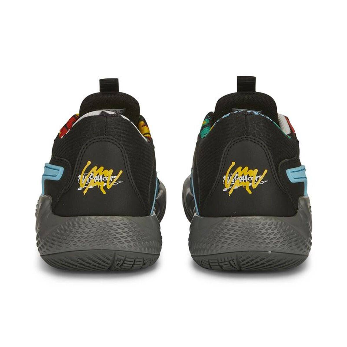 Zapatillas de Baloncesto para Niños Puma Court Rider Chaos Negro