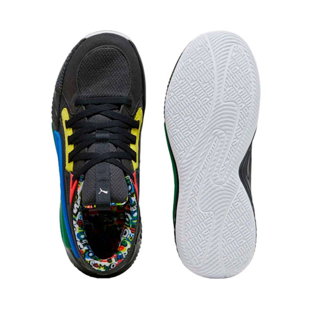 Zapatillas de Baloncesto para Adultos Puma Negro