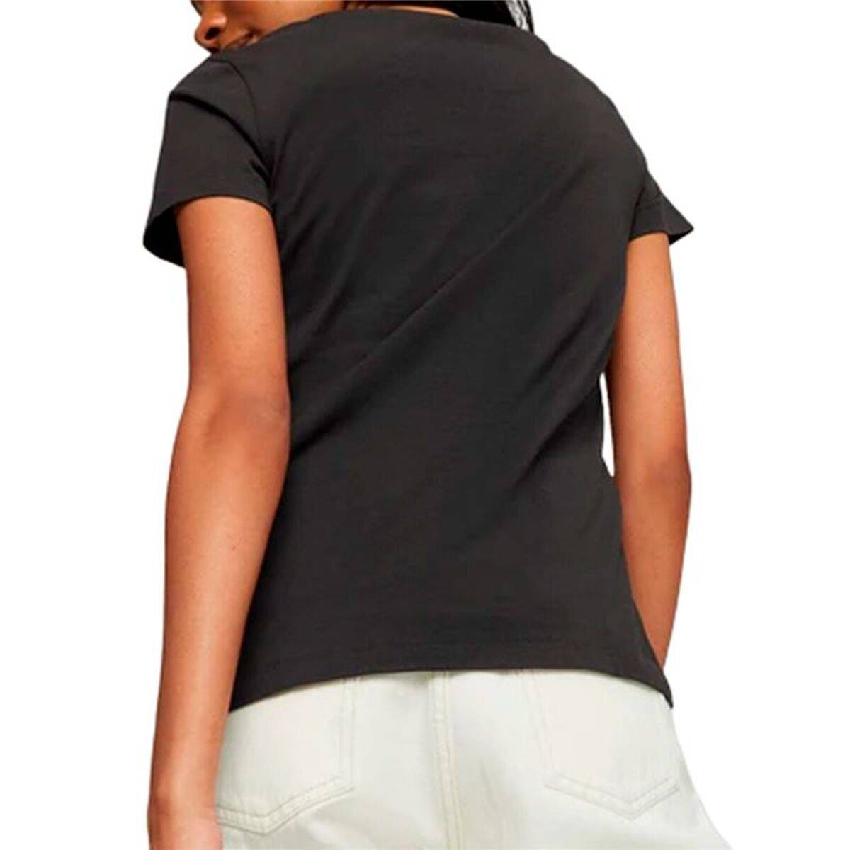 Camiseta de Manga Corta Mujer Puma Squad Graphicc T Negro