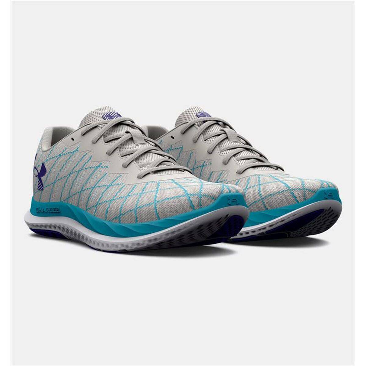 Zapatillas de Running para Adultos Under Armour Charged Breeze Gris claro