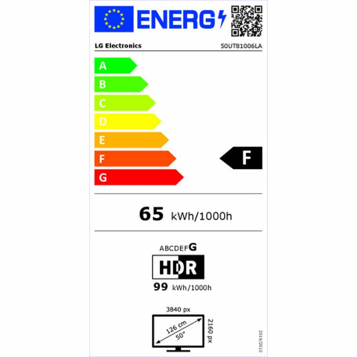 Smart TV LG 50UT81006LA.AEU 4K Ultra HD 50"