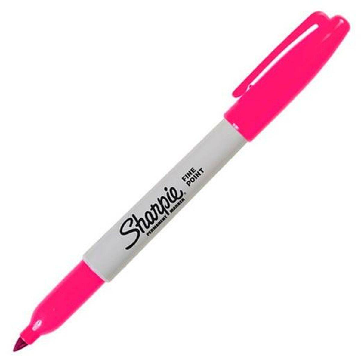 Rotulador permanente Sharpie Magenta 1,4 mm (12 Unidades)