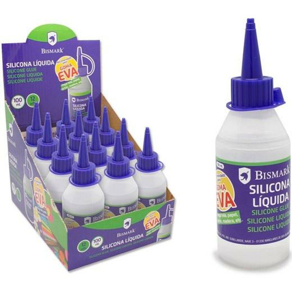 Silicona Bismark 100 ml (12 Unidades)