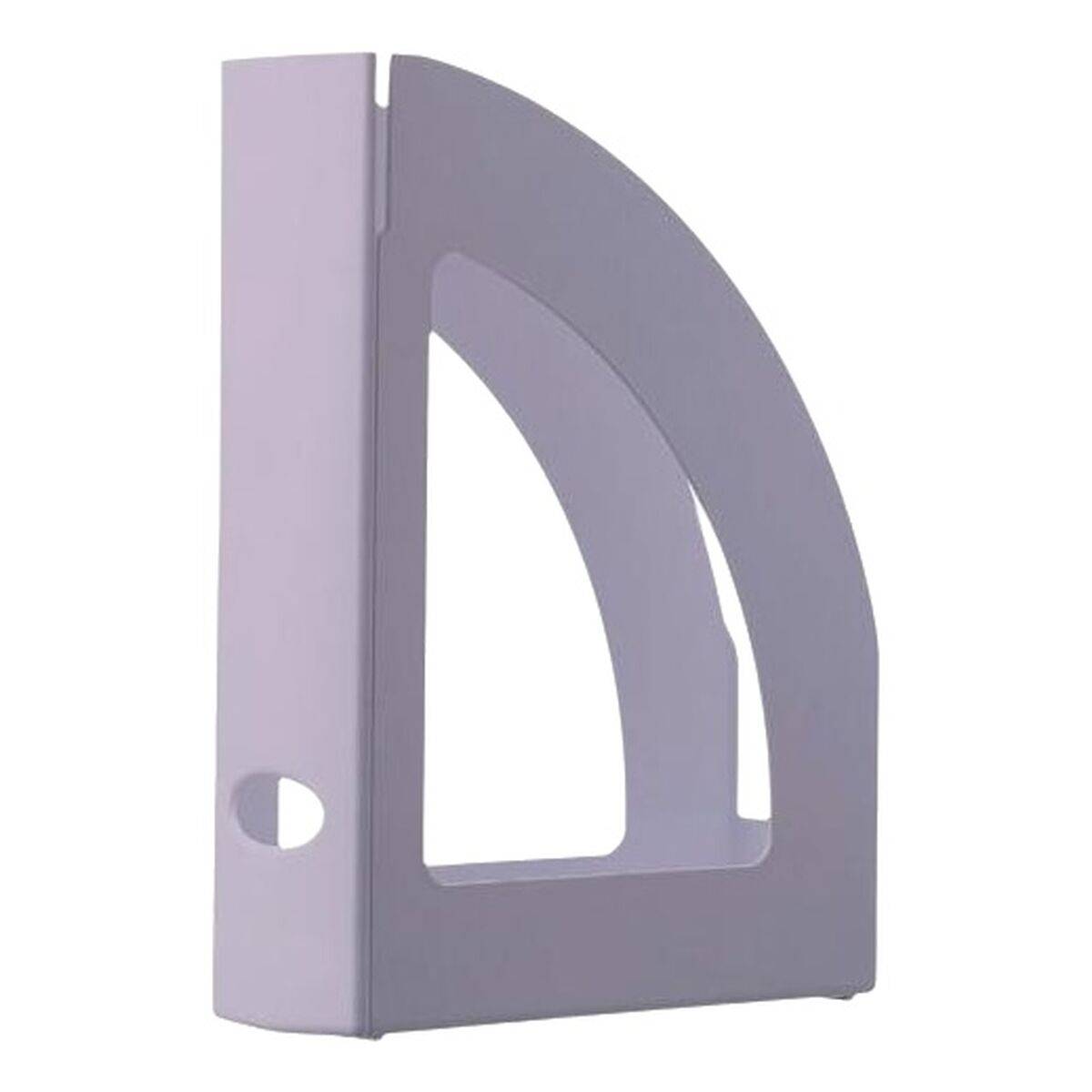 Revistero Archivo 2000 Malva A4 Folio 25 x 8 x 32 cm (6 Unidades)