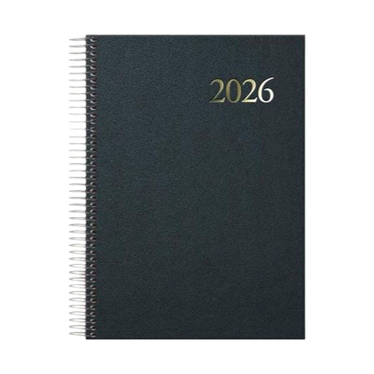 Agenda DOHE SEGOVIA Negro 14 x 20 cm 2026 (20 Unidades)