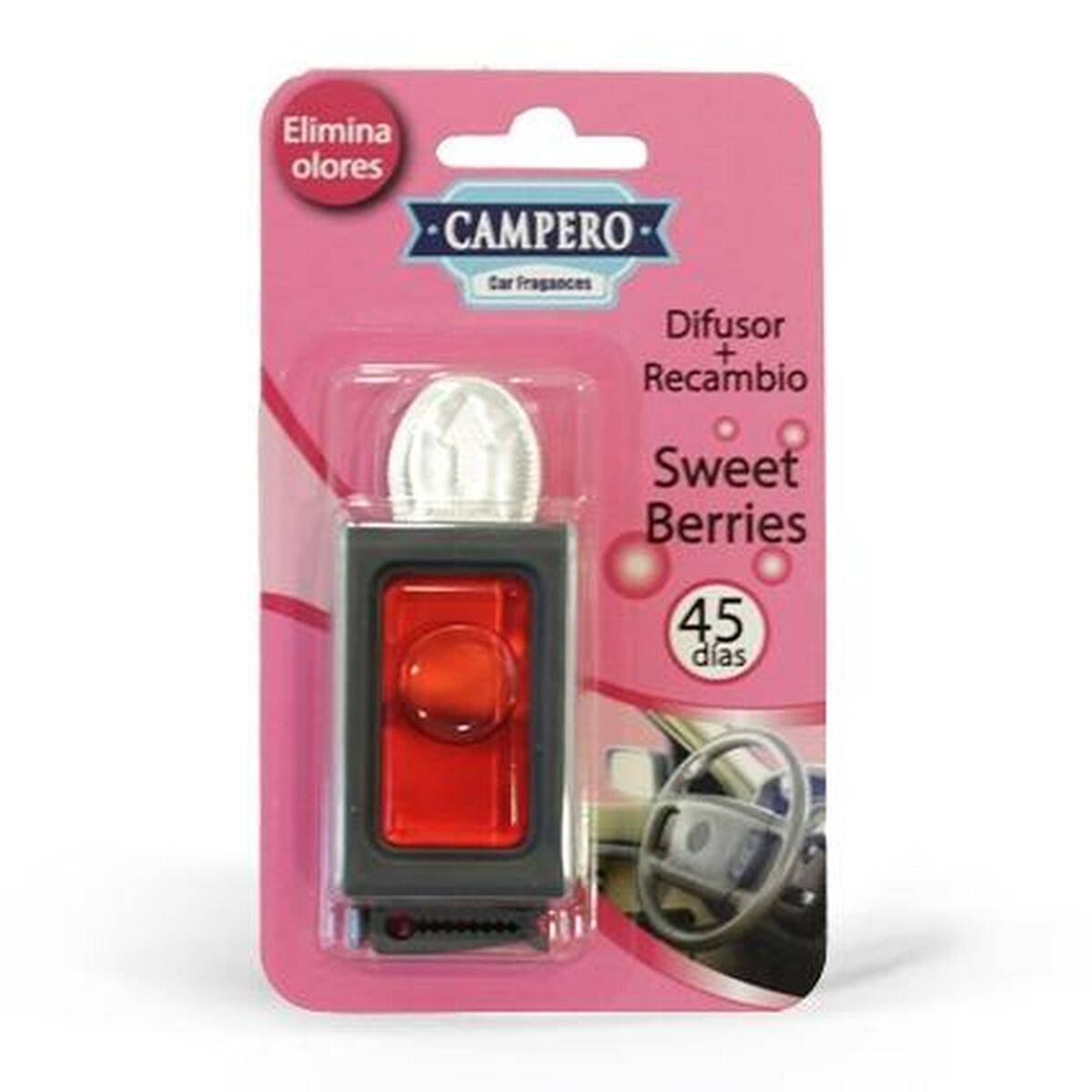 Ambientador para Coche VINFER Frutos rojos (8 Unidades)