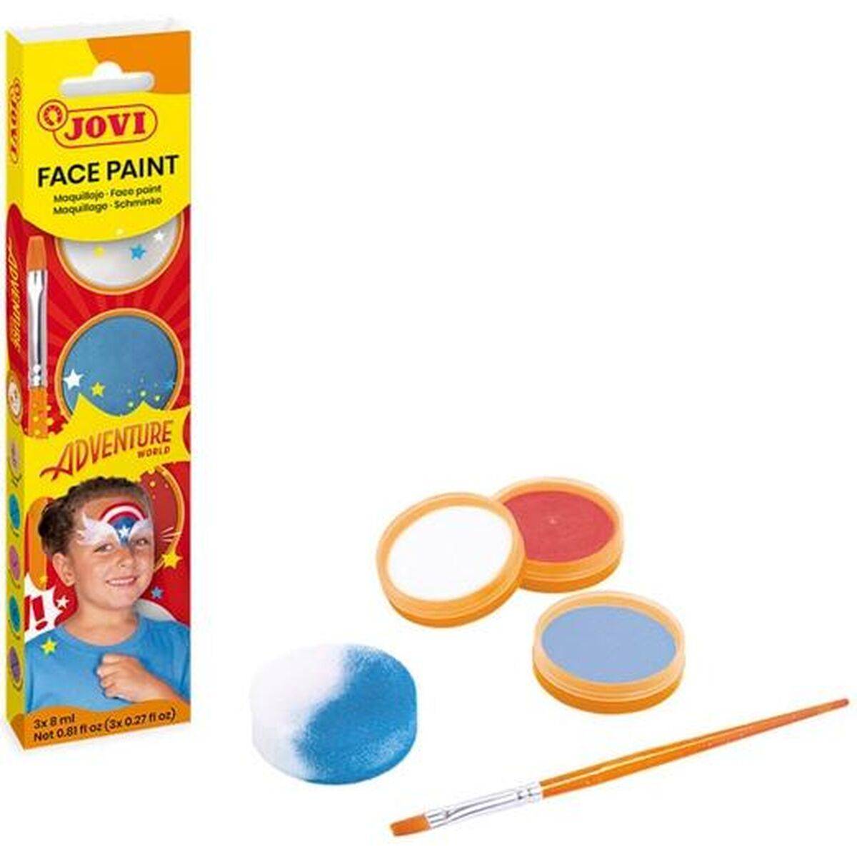 Set de Maquillaje Infantil Jovi ADVENTURE Multicolor (12 Unidades)