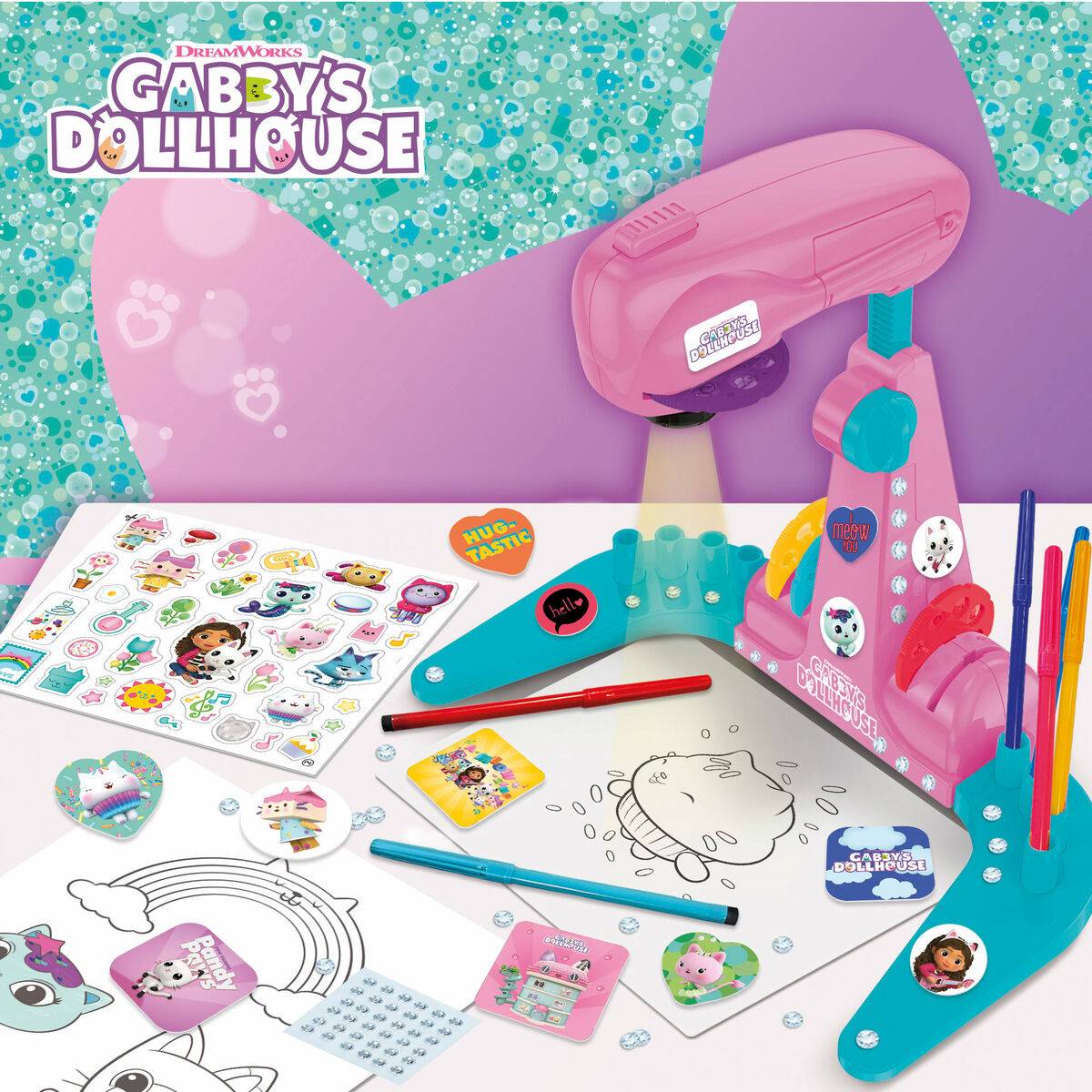 Set de Dibujo Gabby's Dollhouse (6 Unidades)