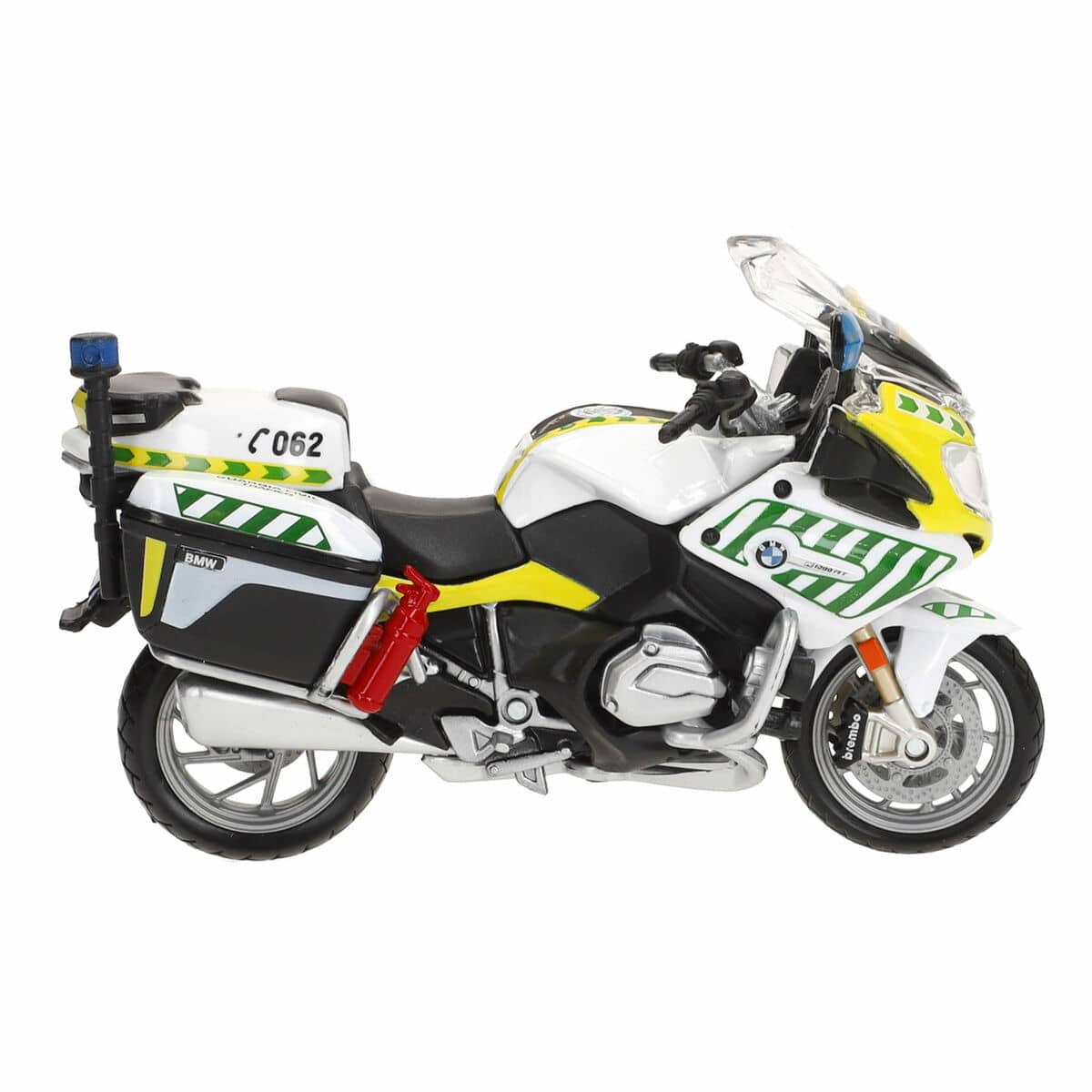 Motocicleta Maisto R 1200 RT GUARDIA CIVIL 12 x 8 x 5 cm