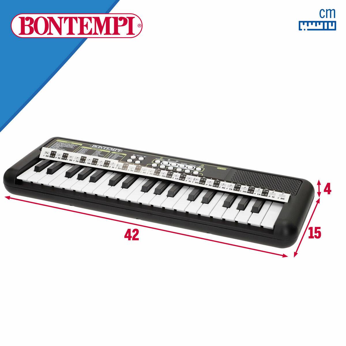 Piano Electrónico Bontempi 42 x 4 x 15 cm (6 Unidades)