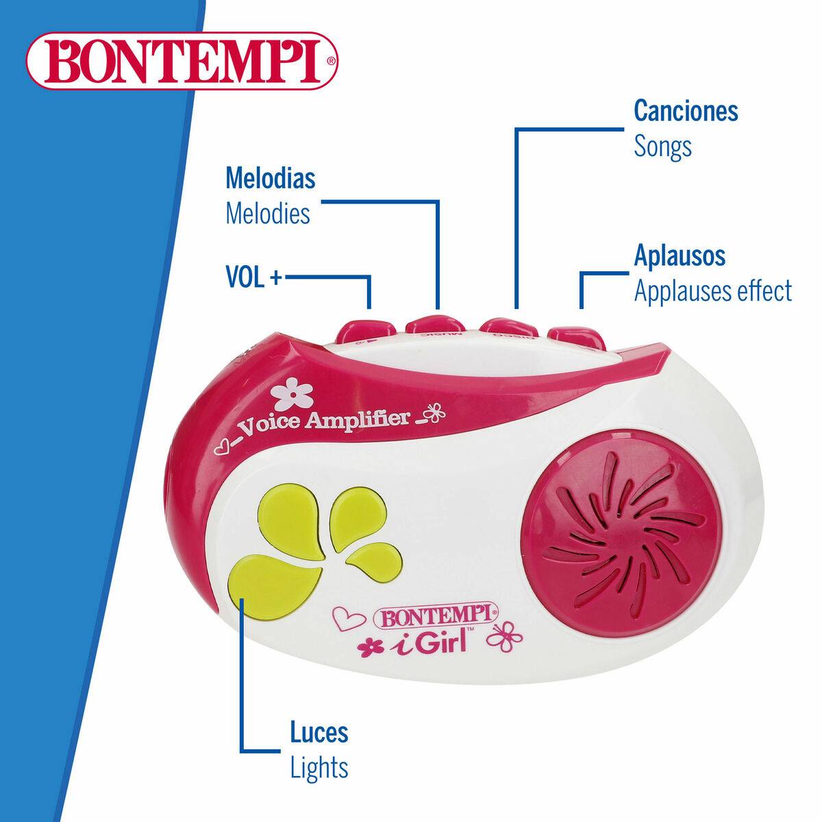 Micrófono de juguete Bontempi