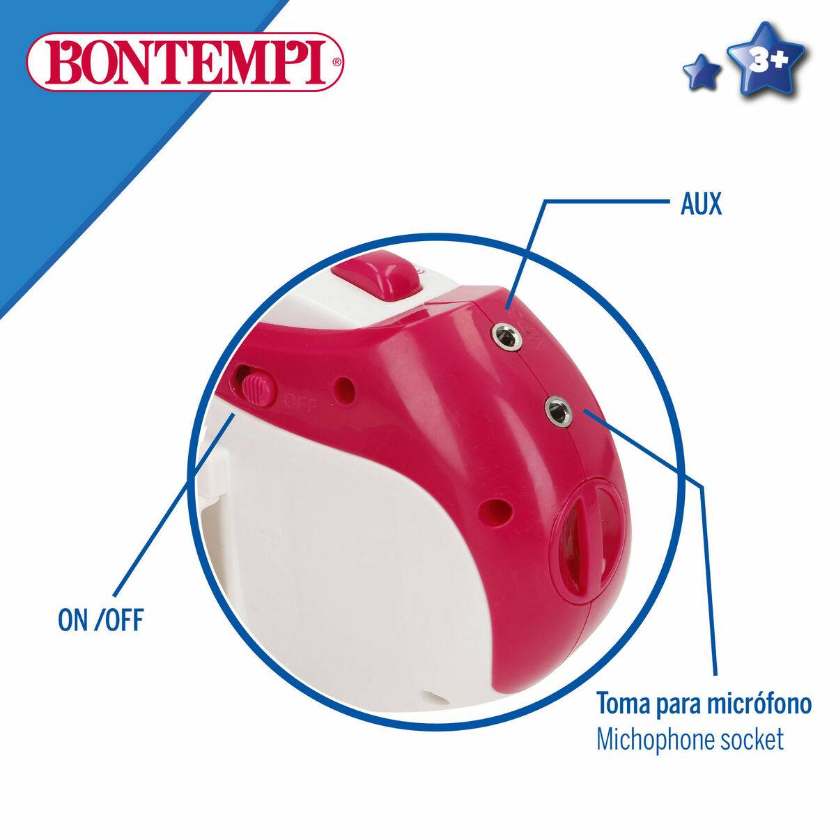 Micrófono de juguete Bontempi