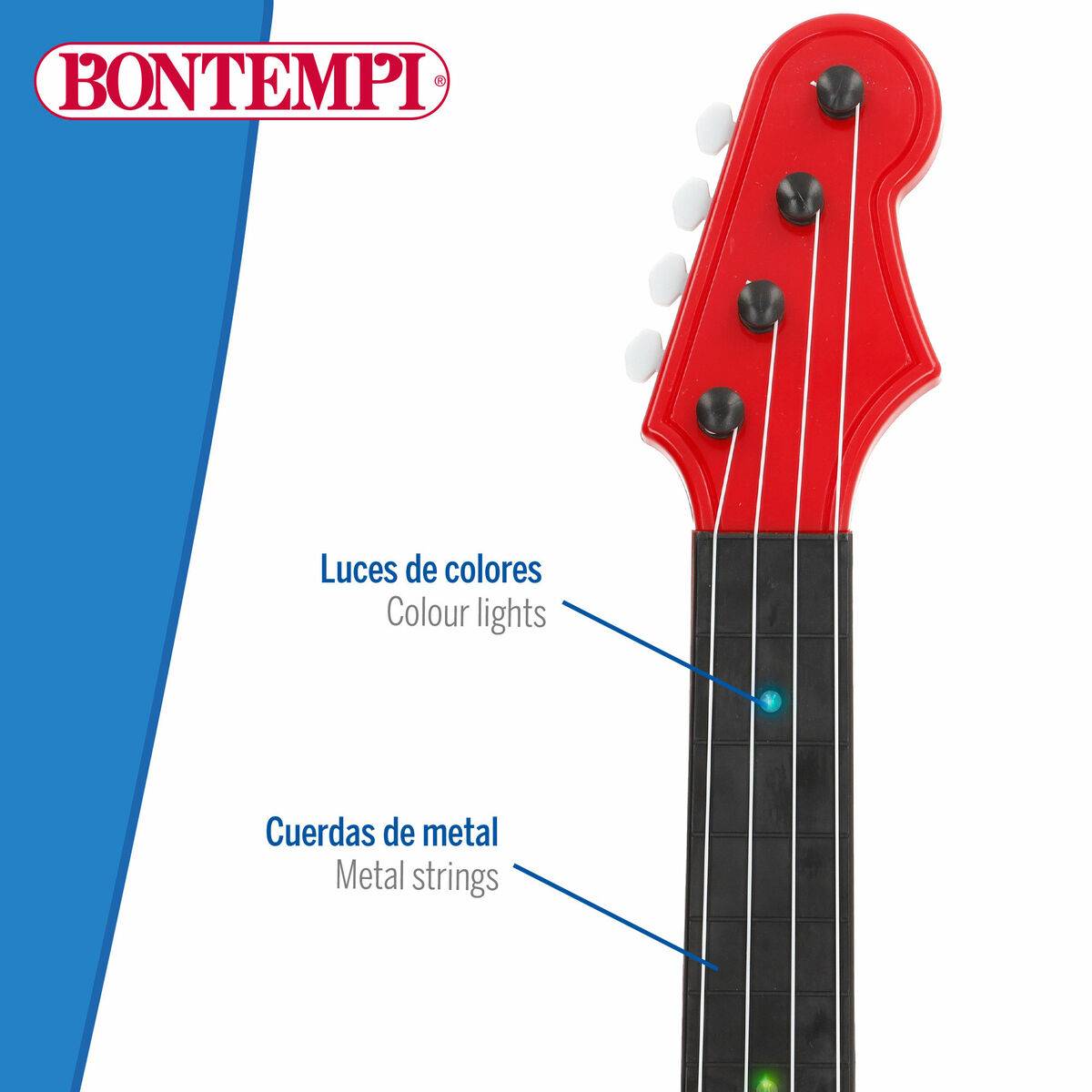 Guitarra Infantil Bontempi 17 x 51 x 5 cm (6 Unidades)