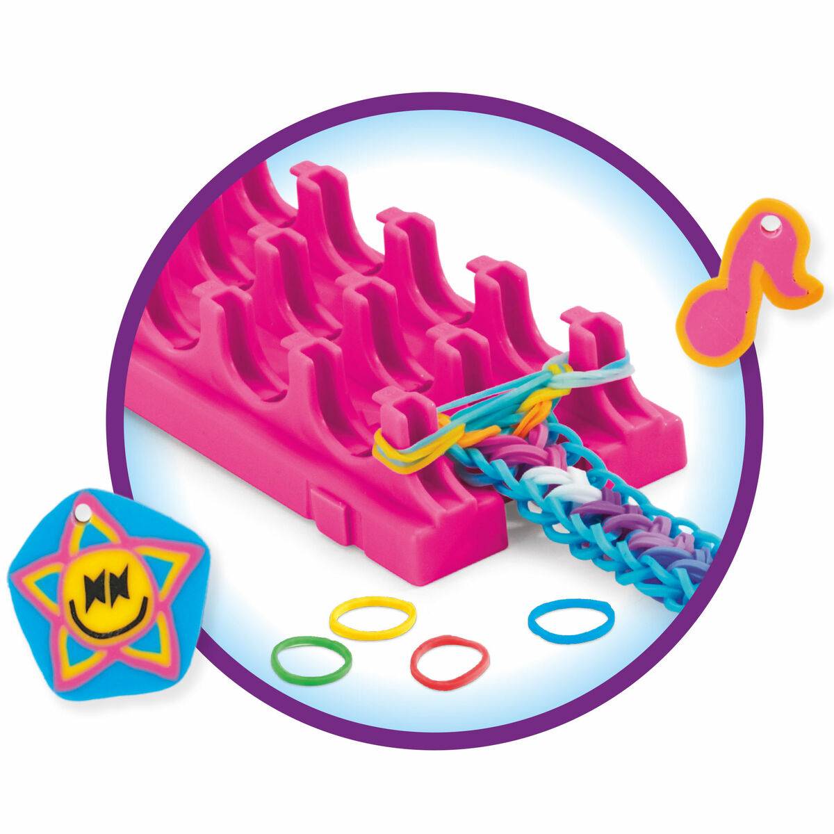 Kit Creación de Pulseras Cra-Z-Art 33 x 5 x 3 cm (4 Unidades)