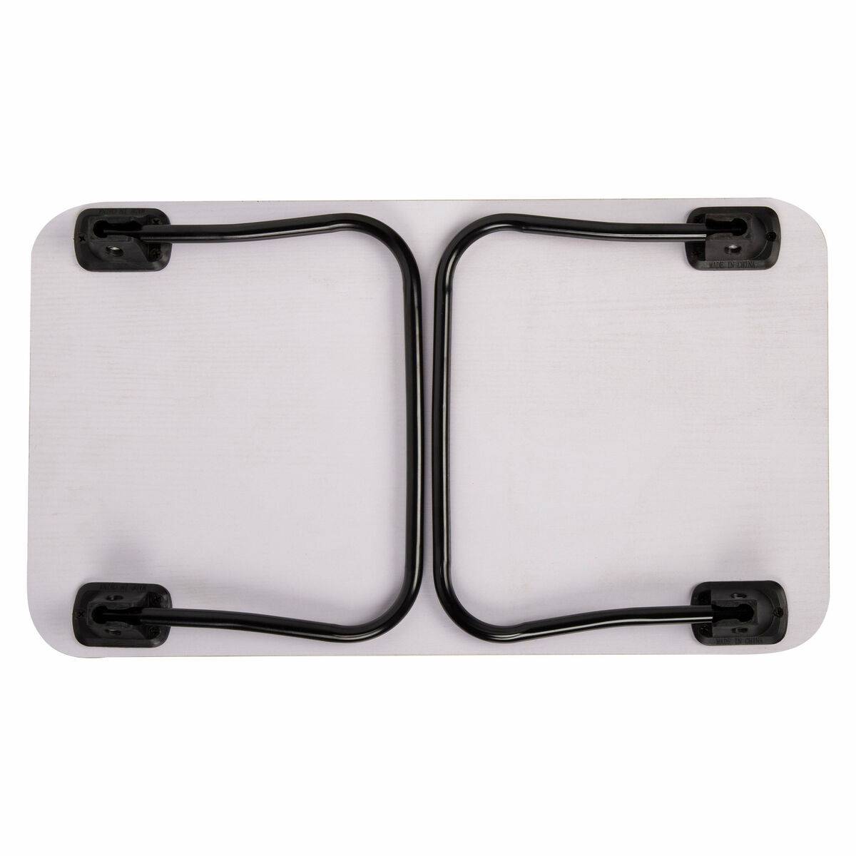 Bandeja de Cama Plegable Max Home Madera Acero Melamina 53 x 22 x 30 cm 2 Unidades