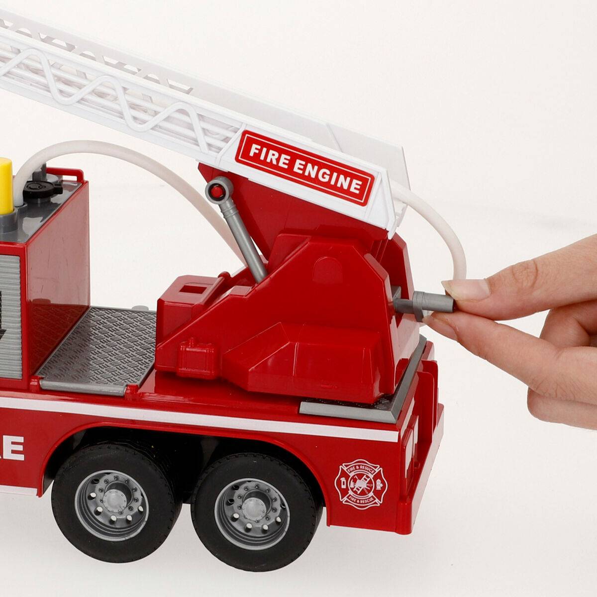 Camión de Bomberos con Luz y Sonido Speed & Go 26 x 14 x 9 cm (6 Unidades)