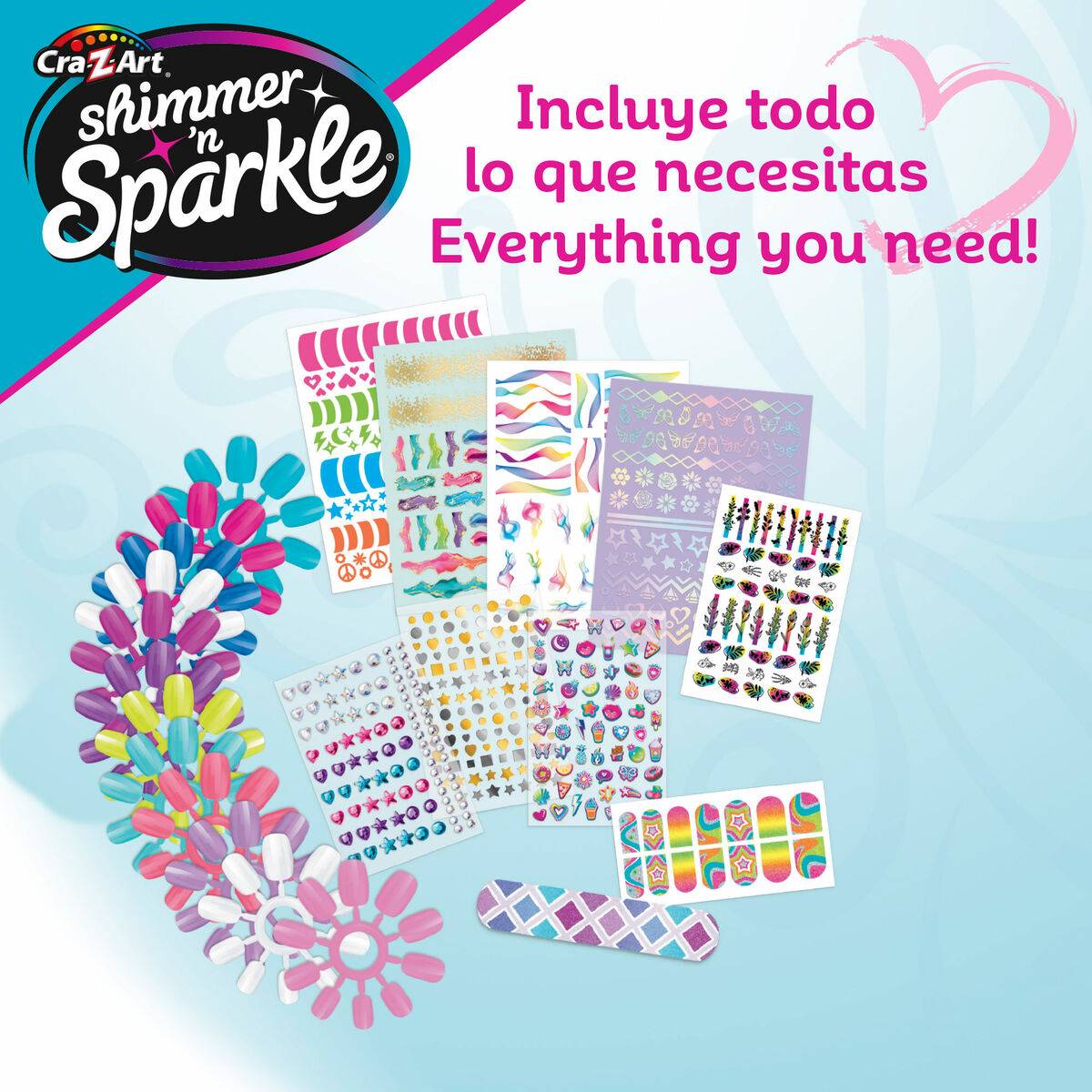 Set de Diseño de Uñas Cra-Z-Art 4 Unidades